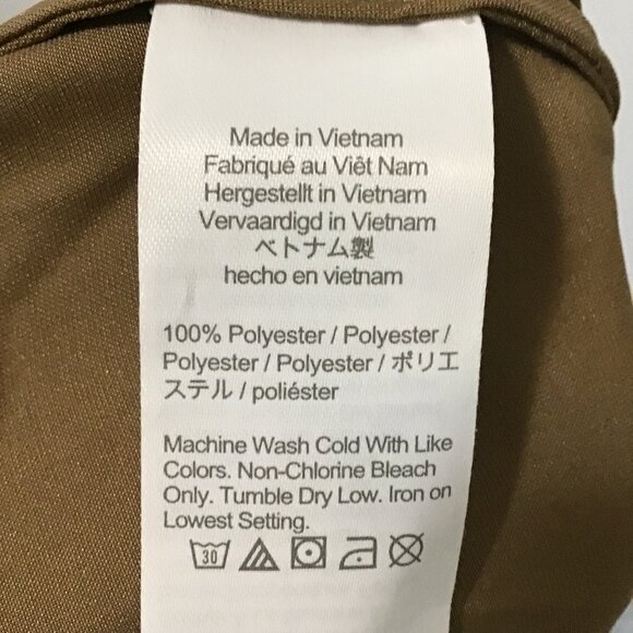 J. Crew Metallic Gold Gwyneth Slip Skirt Size S - Picture 7 of 7